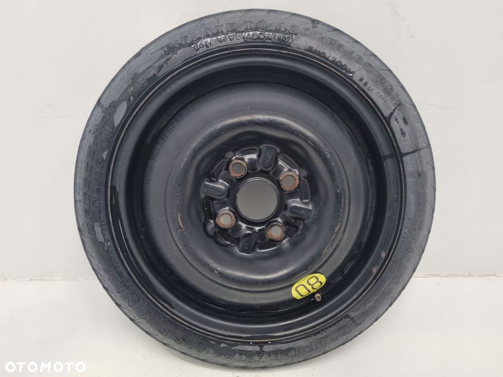 KOŁO DOJAZDOWE Toyota Yaris I dojazdówka 115/70 D14 R14 4x100 2140666 - 2
