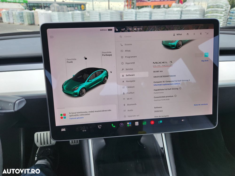 Tesla Model 3 Langstreckenbatterie Allradantrieb Dual Motor Performance - 10