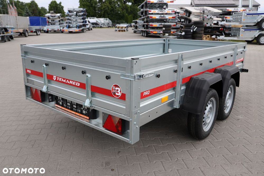 TEMARED PRO 3015/2  296x150x40 cm , 2 osie po 750kg, DMC 750 kg - 12