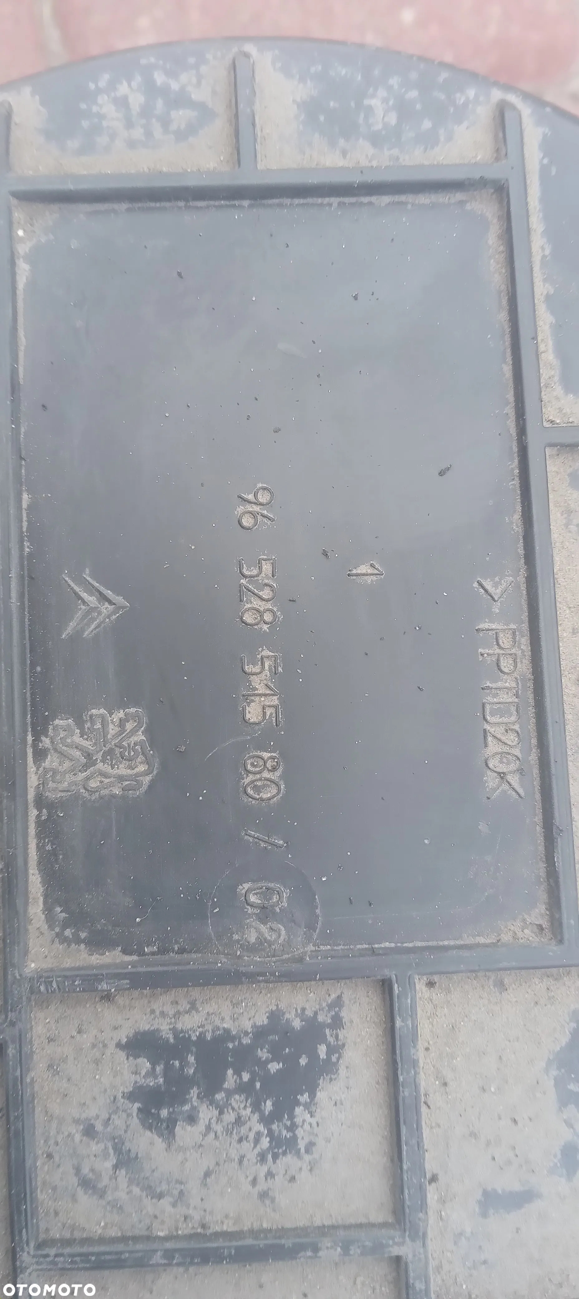 Peugeot Citroen zbiornik DPF FAP 9652851580 - 3