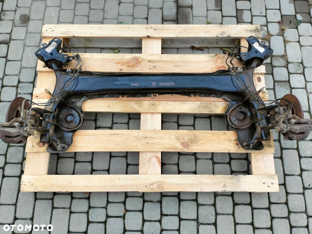 RENAULT SCENIC III XMOD BELKA OŚ ZAWIESZENIA TYŁ - 1