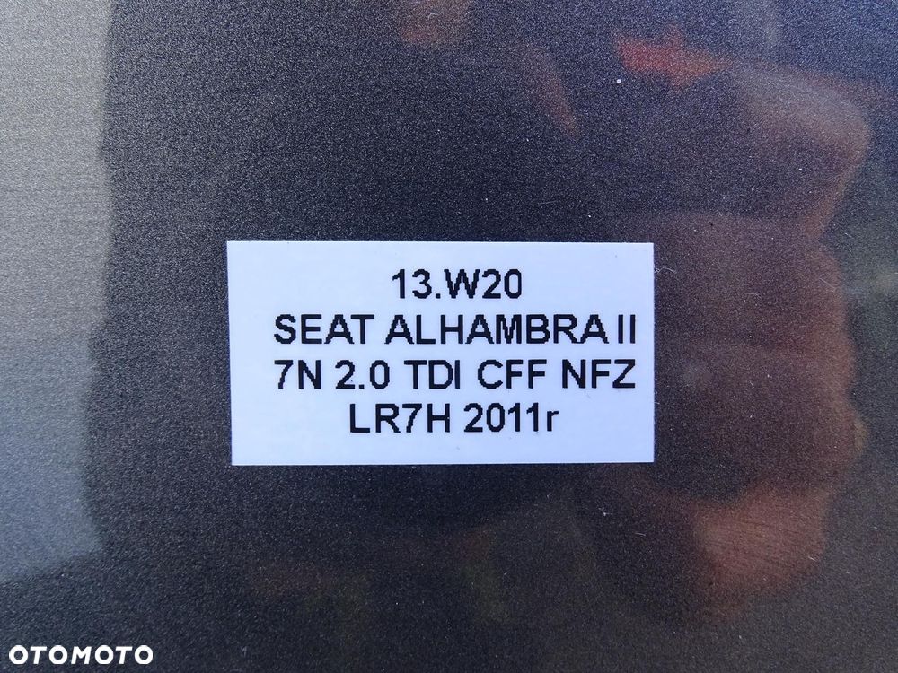 ZDERZAK TYŁ TYLNY 4x PDC LR7H SEAT ALHAMBRA II 7N SHARAN II - 16