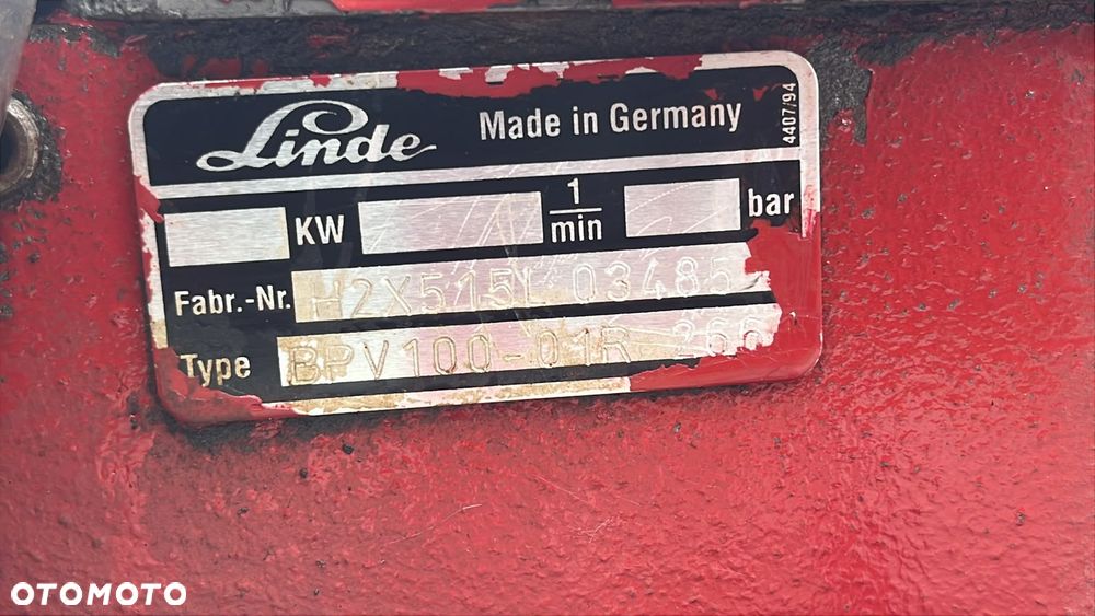 Pompa hydrauliczna Linde BPV100-01R H2X515L03485 - WALEC BOMAG BW 100 AC-3 - 5