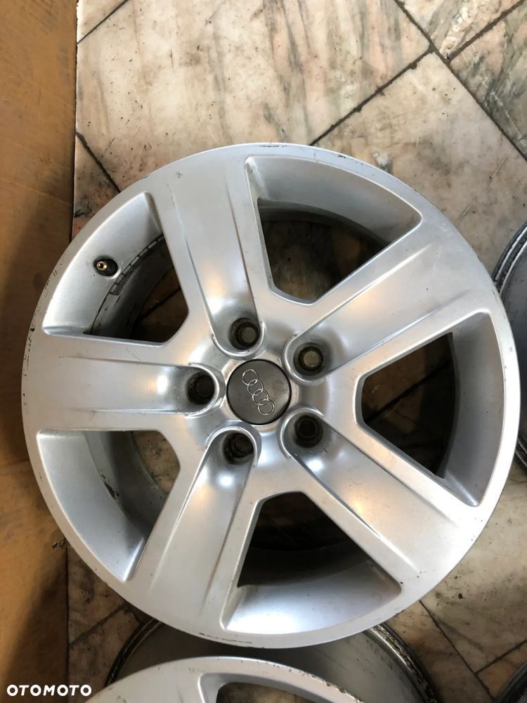 5634. Felgi Aluminiowe Alufelgi R16 5x112 57,1 MM ET 42- Komplet - 4 Szt - Audi A6 C6 A4 B7 - Gwarancja Wysyłka Montaż - 5
