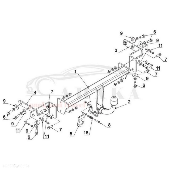 Hak Holowniczy Automat Do Fiat Tipo Hatchback Od 2016 - 3