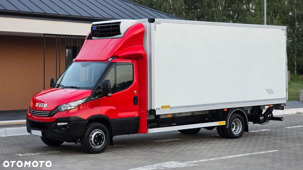 Iveco IVECO DAILY 72C18 3.0 180KM DMC 7200 ❗❗ MODEL 2019 / CARRIER XARIOS 500 / MROŹNIA +32 -32 / ZABUDOWA JEGGER 10 EP / GRUBA ŚCIANA / WINDA BAR 1000KG / NAVI / KAMERA COFANIA / RADAR  / SERWIS ASO / ŁADOWNOŚĆ 3600KG❗❗ JAK NOWY❗❗ - 32