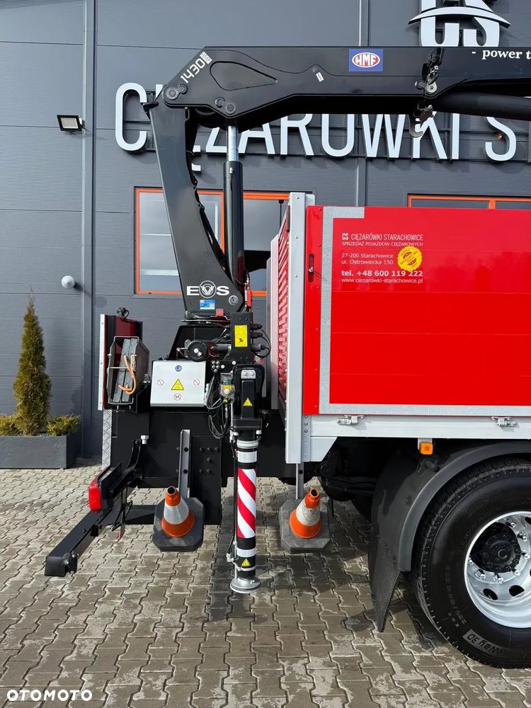 MAN TGM 18.250 // E6 // org. 92000km !!! // 4x2 // manual // skrzynia + HDS HMF z pilotem // TGS TGX TGL budowlanka żuraw dzwig kran crane - 14