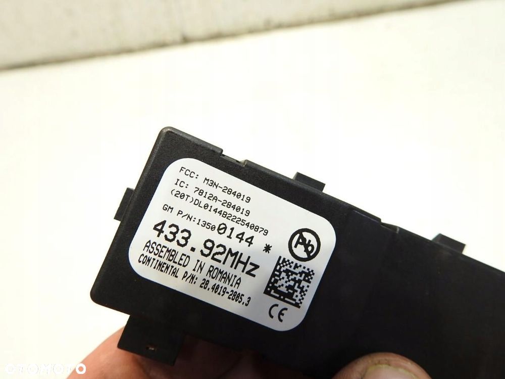 MODUŁ WZMACNIACZ ANTENY OPEL ASTRA J LIFT 13500144 7812A-284019 - 5