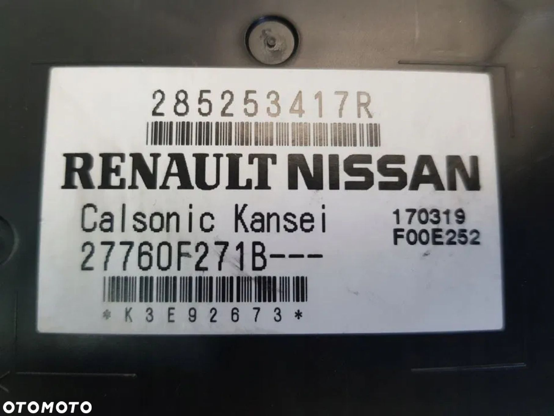 MODUŁ STEROWNIK KLIMATYZACJI CAPTUR II CLIO V - 5