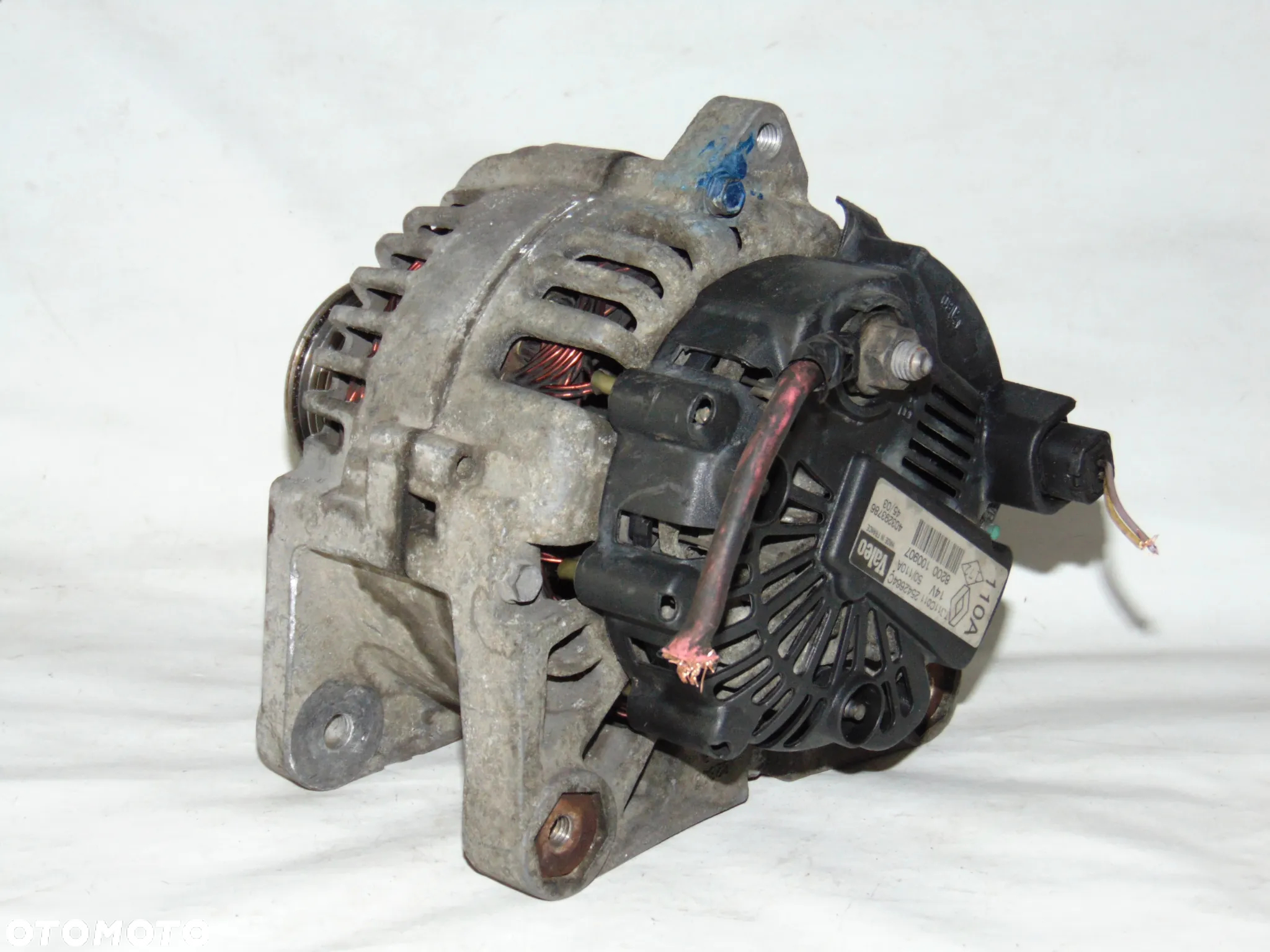 ORYGINAŁ alternator 8200100907 110A Renault Megane Scenic Clio 2 II Kangoo I Nissan Micra K12 III 1.5 DCI diesel 02-09r - 5