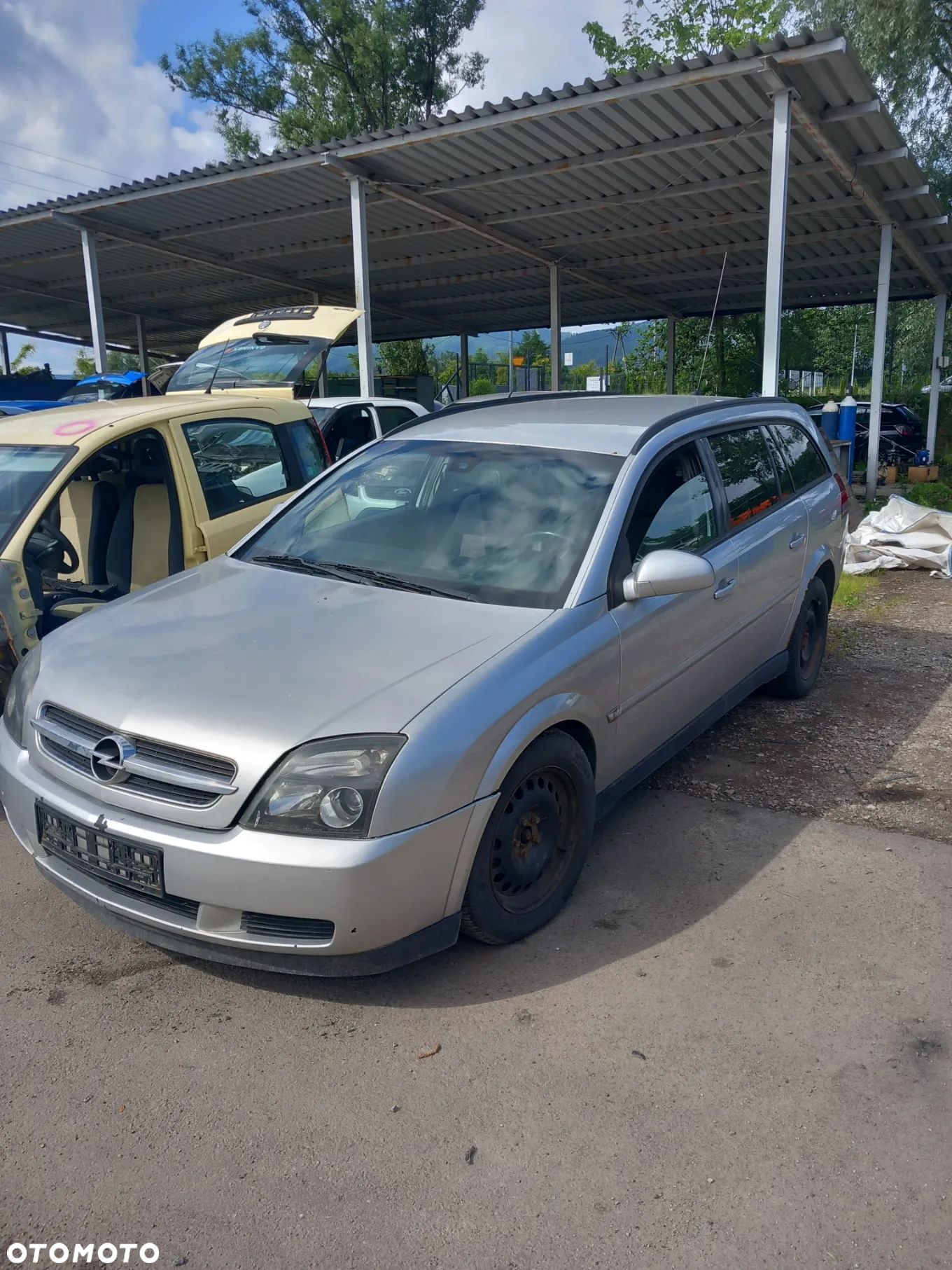 BŁOTNIOK VECTRA C 2005R SREBRNY KOD LAK Z157 PRAWY LEWY - 1