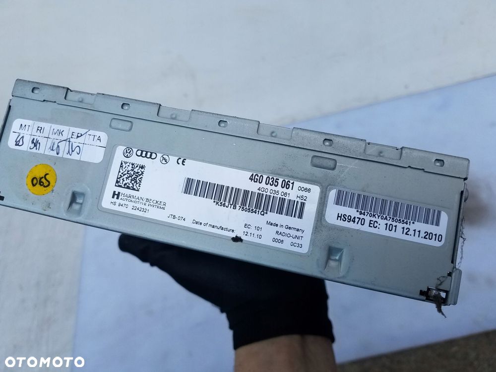 tuner moduł radia audi a5 8t 4g0035061 - 4