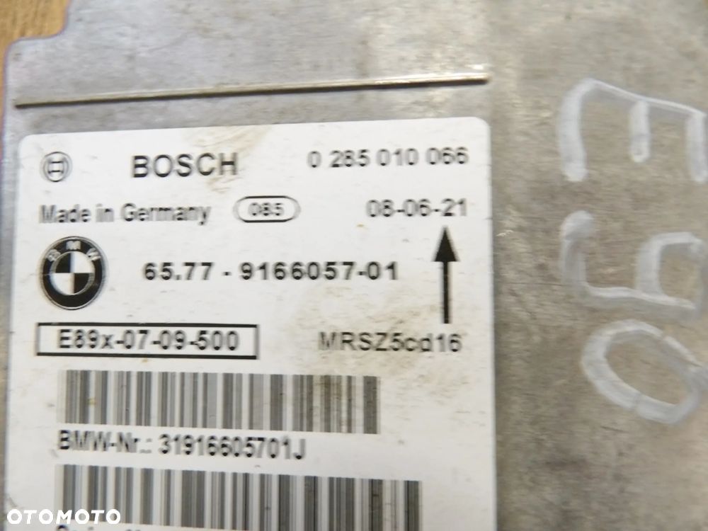 BMW - E81,E87,E90 - MODUŁ PODUSZEK , AIRBAG - 9166057 - 2