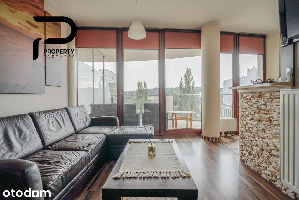 2 pokoje z basenem | Siłownia | Duży balkon