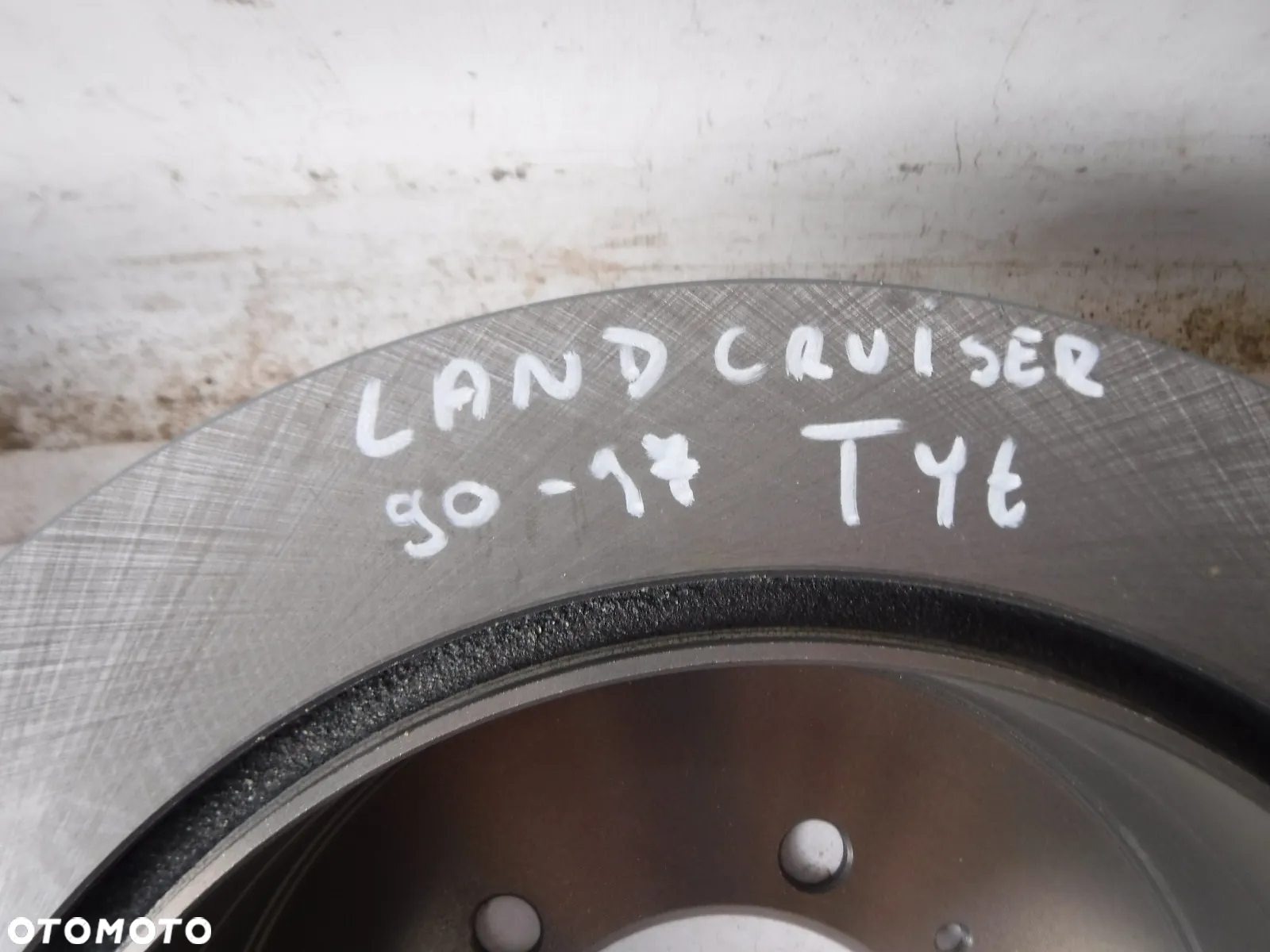 toyota land cruiser 80 j8 tarcze hamulcowe tył tylne nowe  adt34389 - 4