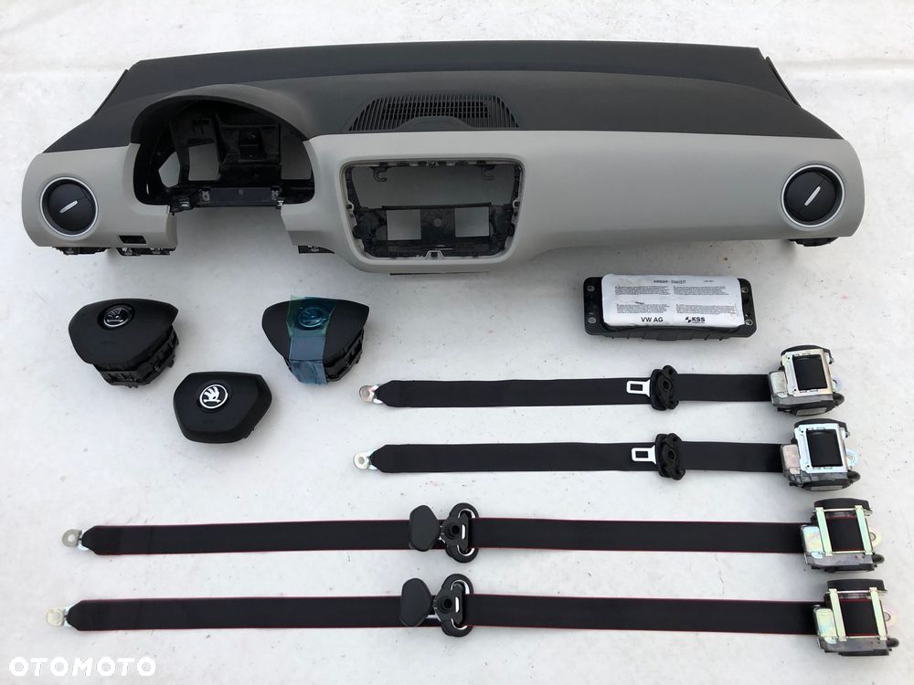 SKODA SUPERB III 3 OCTAVIA 3 III NYAQ KODIAQ KAROQ KAMIQ SCALA  PAS PASY BEZPIECZEŃSTWA PRZEDNIE LH RH PRZÓD Pre Safe NAPRAWA REGENERACJA Raz2 !!! - 7