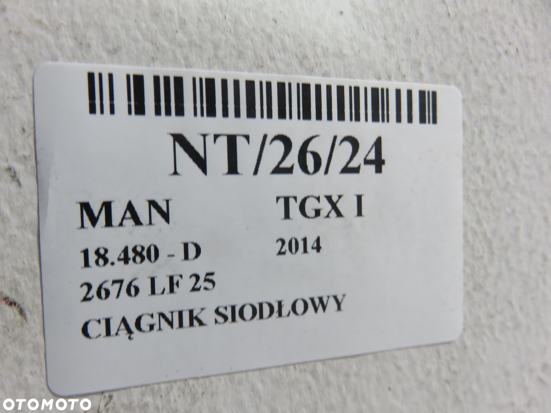 BŁOTNIK PRAWY TYŁ MAN TGX I - 10