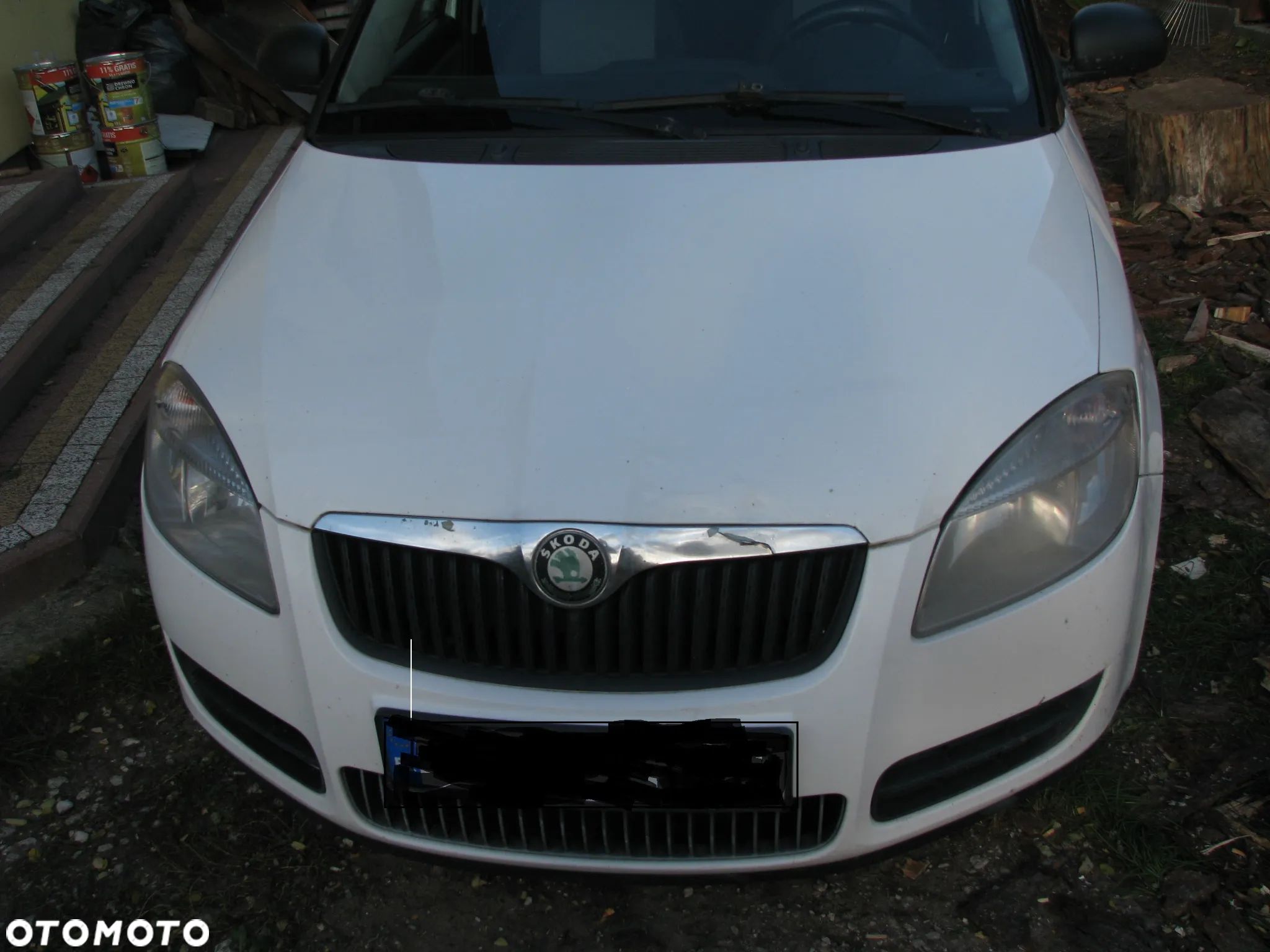 SKODA FABIA II 1.4TDI BNM LAKIER 1026 AW DRZWI MASKA BŁOTNIK LUSTERKO ZDERZAK SZYBA CZĘŚCI LAMPY LAMPA - 1