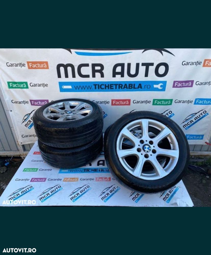 Jante roti BMW  R17 F30 F31 F34 cu anvelope 2019 - 1