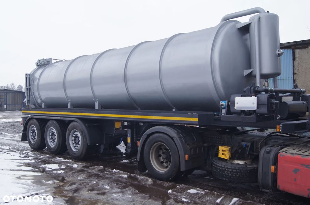 naczepa asenizacyjna ze zbiornikiem cysterna beczka zabudowa asenizacyjna - 10
