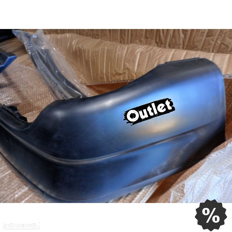 C002111C9 PÁRA-CHOQUES TRASEIRO BMW E46 BERLINA LOOK M 98-05 SEM PDC - 4