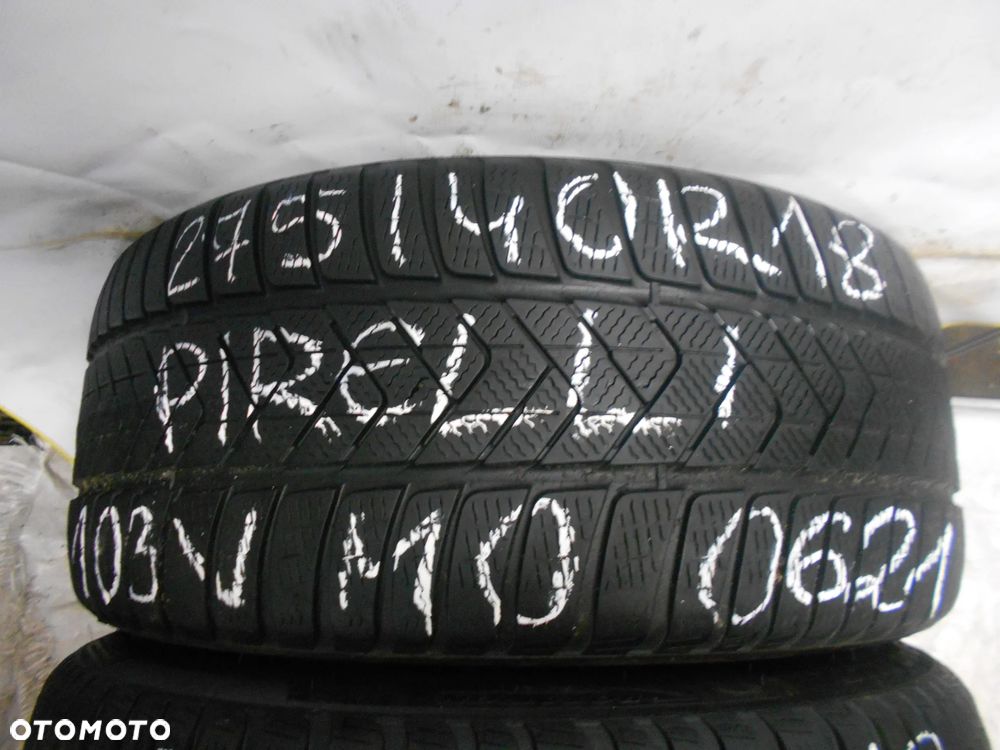 OPONY  275/40R18 PIRELLI WINTER SOTTO ZERO 3  MO DOT 2523 / 0621 6MM - 2