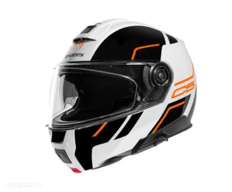 Kask szczękowy Schuberth C5 Master Pomarańczowy r.61,63 - 1