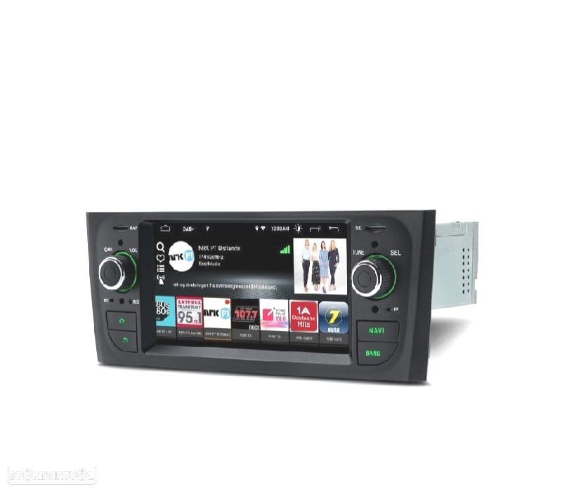 AUTO RÁDIO GPS ANDROID 13 PARA FIAT GRANDE PUNTO LINEA - 7