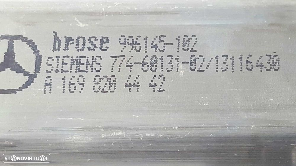 MOTOR ELEVADOR FRENTE DIREITO MERCEDES CLASE B (W245) 200 TURBO (245.234) - 4