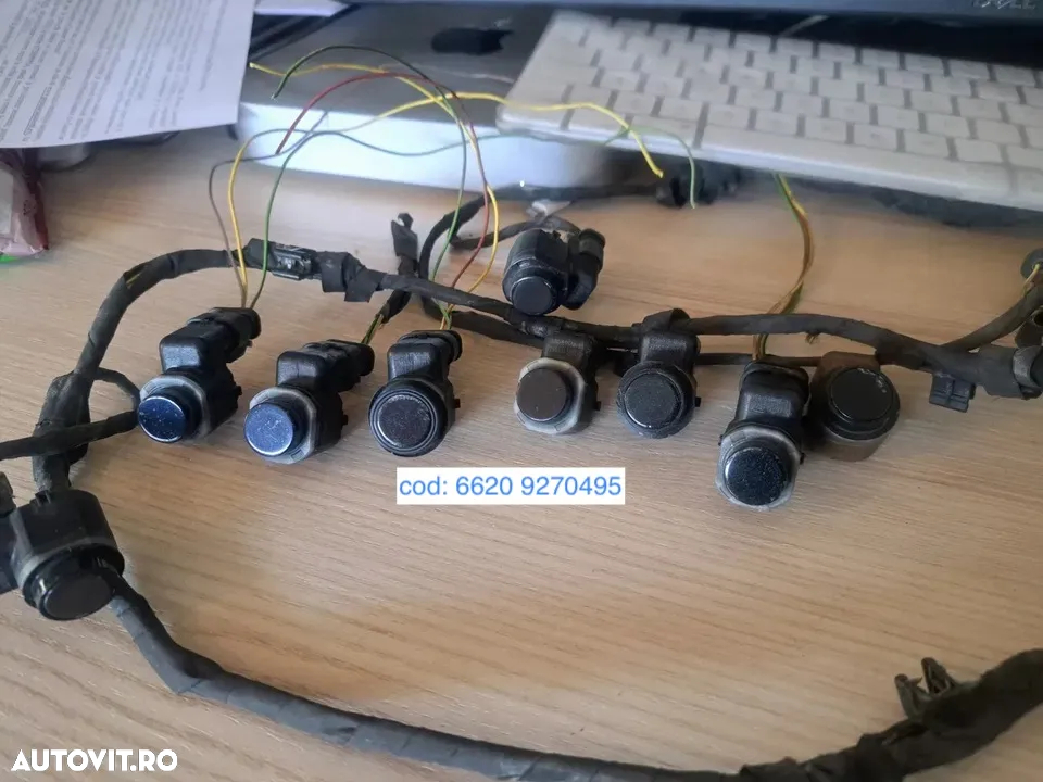 Senzori pdc parcare cablaj mufa bara bmw - 3