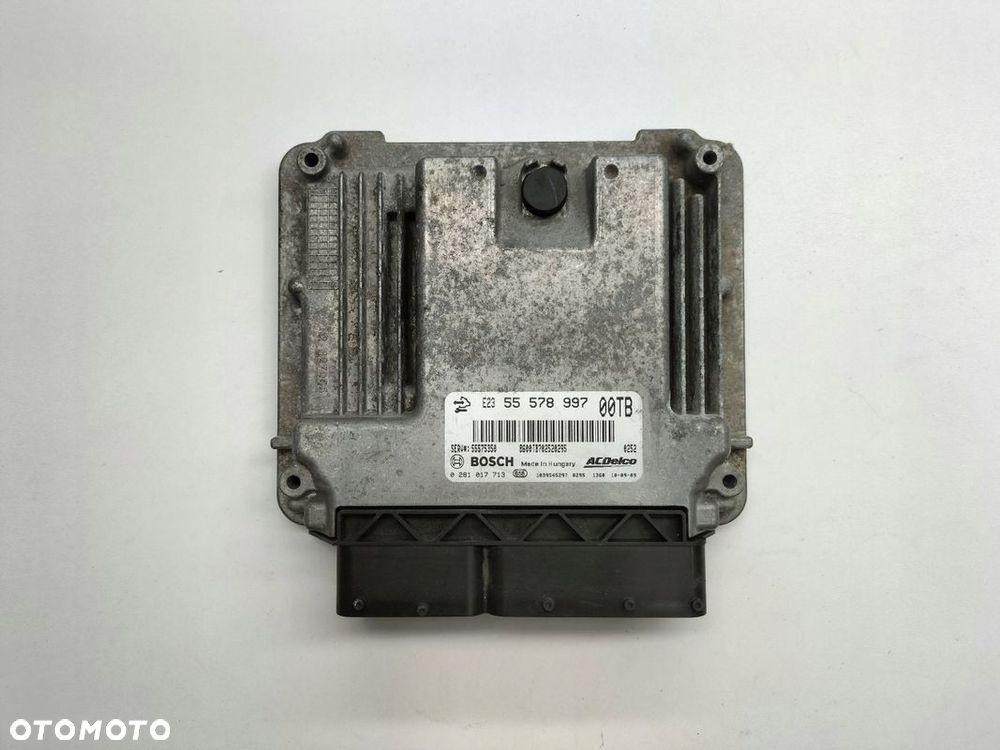 OPEL KOMPUTER STEROWNIK 55578997 0281017713 00TB - 1