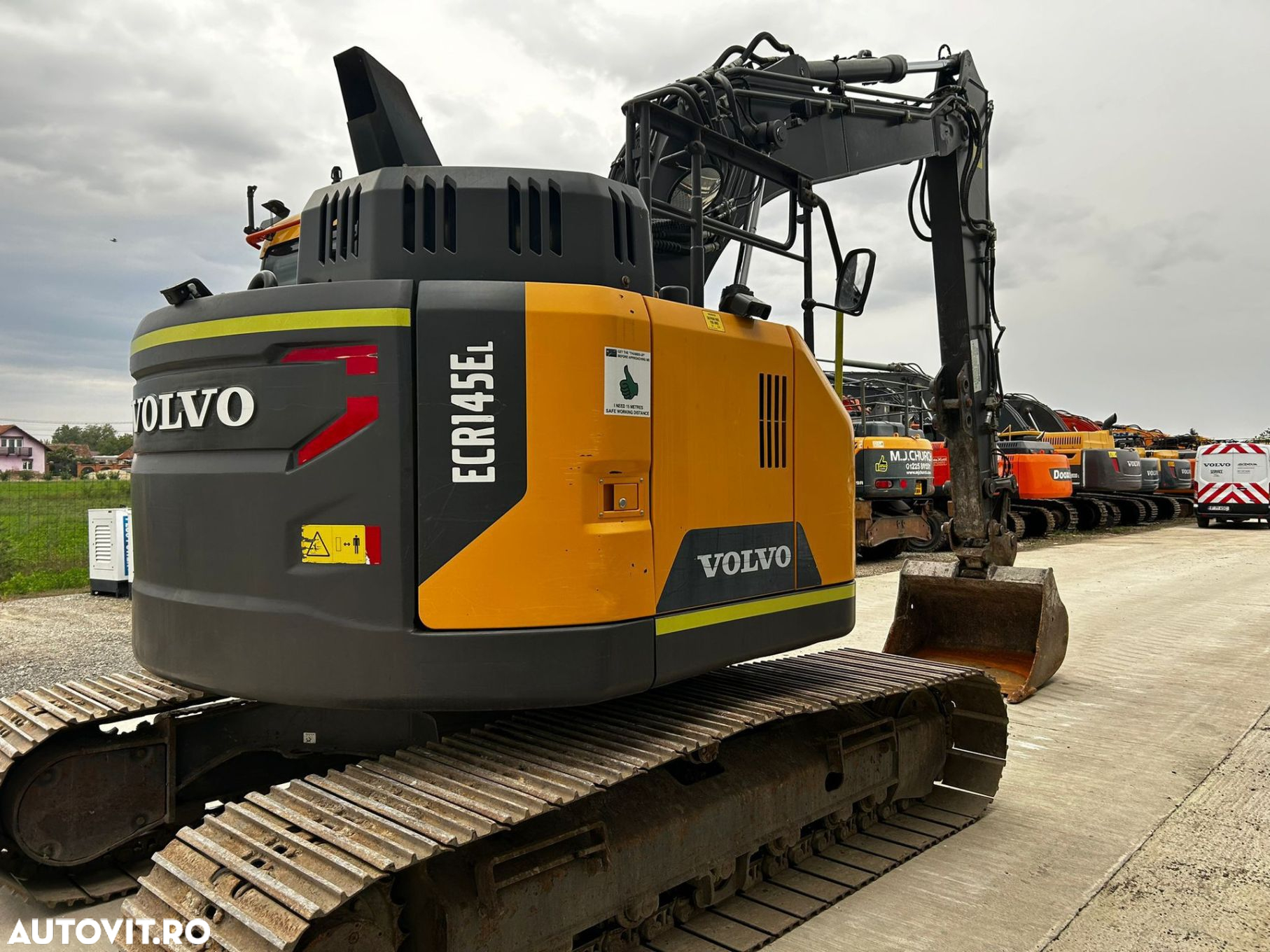 Volvo ECR 145 Excavator - 11