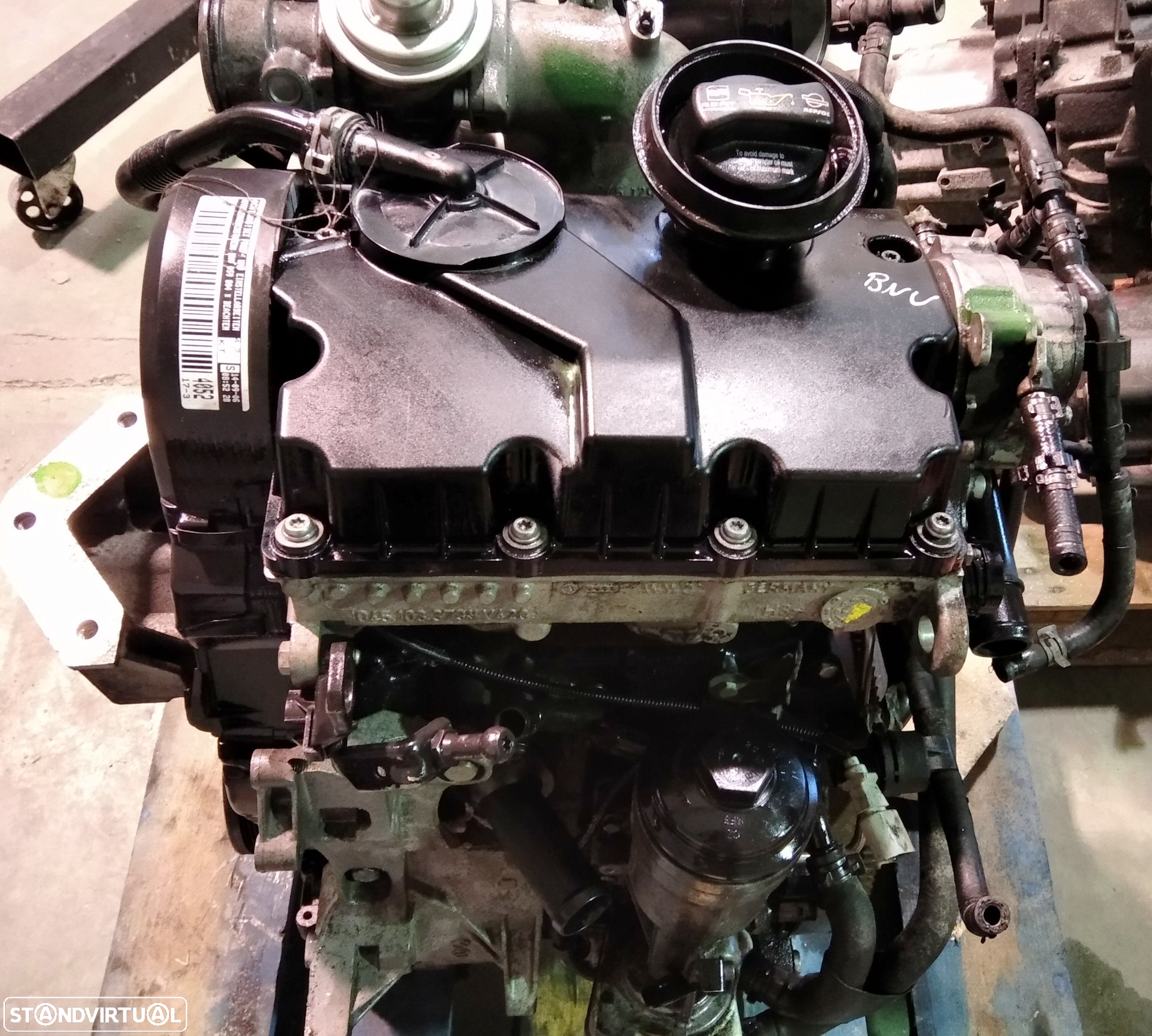 MOTOR VOLKSWAGEN POLO SEAT IBIZA 1.4TDI BNV - 1