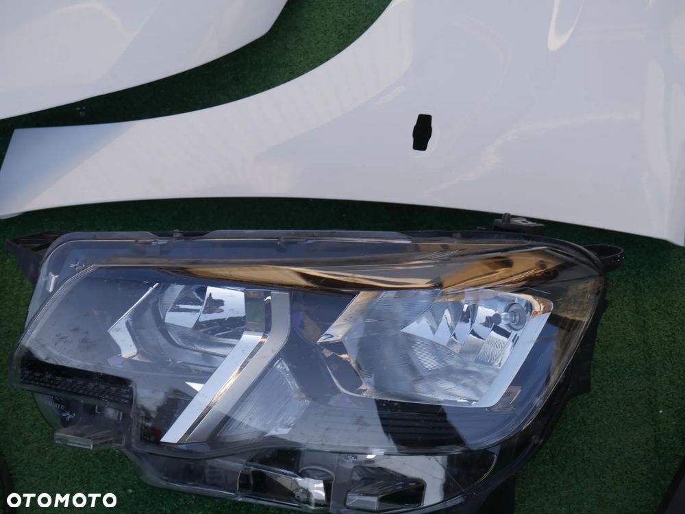 PEUGEOT RIFTER PRZÓD MASKA BŁOTNIK PRAWY LAMPA L+R LED PAS PRZEDNI CHŁODNICE BELKI ZDERZAK - 21