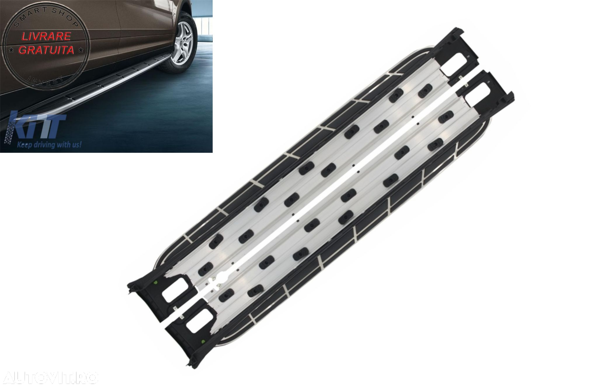 Praguri trepte laterale Porsche Cayenne 958 (2010-2017)- livrare gratuita - 5