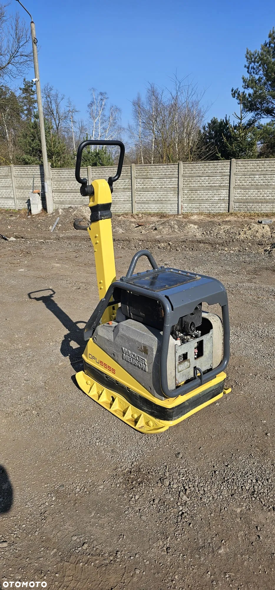 Zagęszczarka gruntu Wacker DPU6555 weber bomag - 4