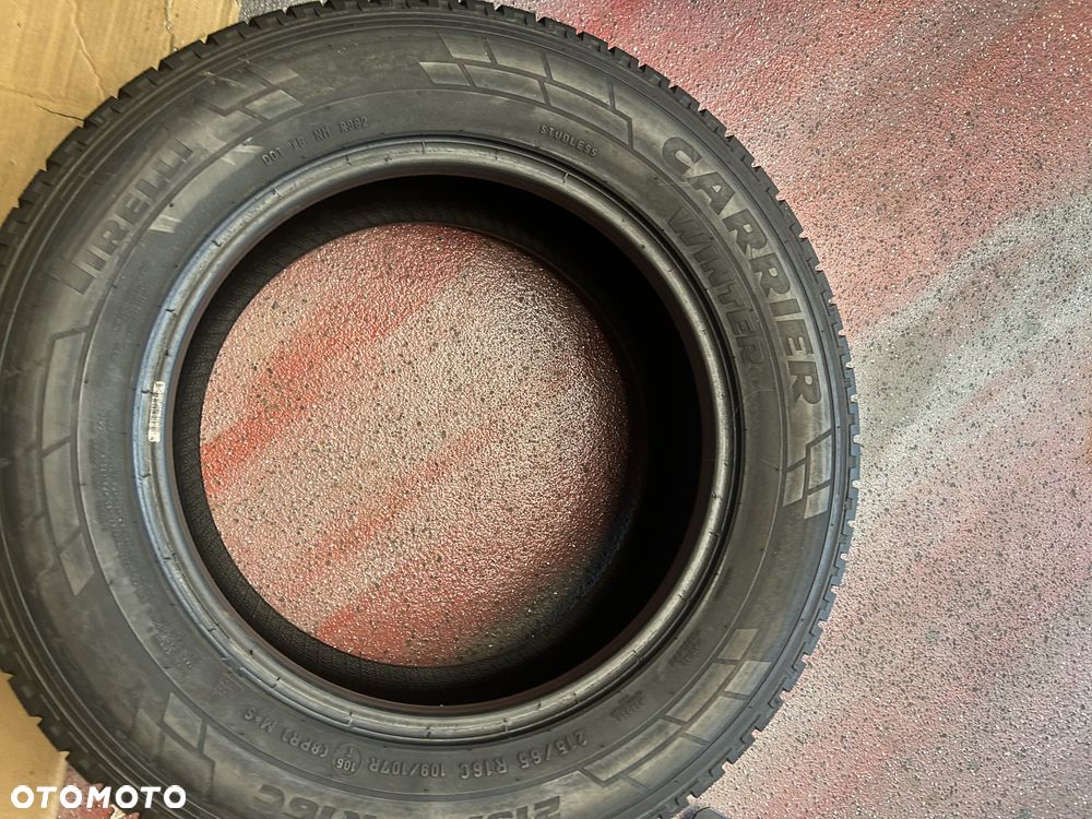 4x 215/65R16C 109/107R PIRELLI CARRIER WINTER opony zimowe M+S 3PMSF RANT - 7