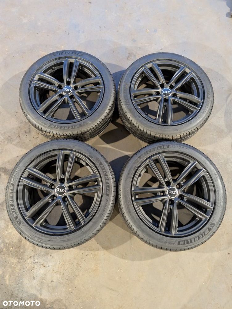 KOŁA Audi 7" x 17" x 5x112 x 57,1 x ET51 NOWE OPONY Michelin 225/45/17 91W - 1