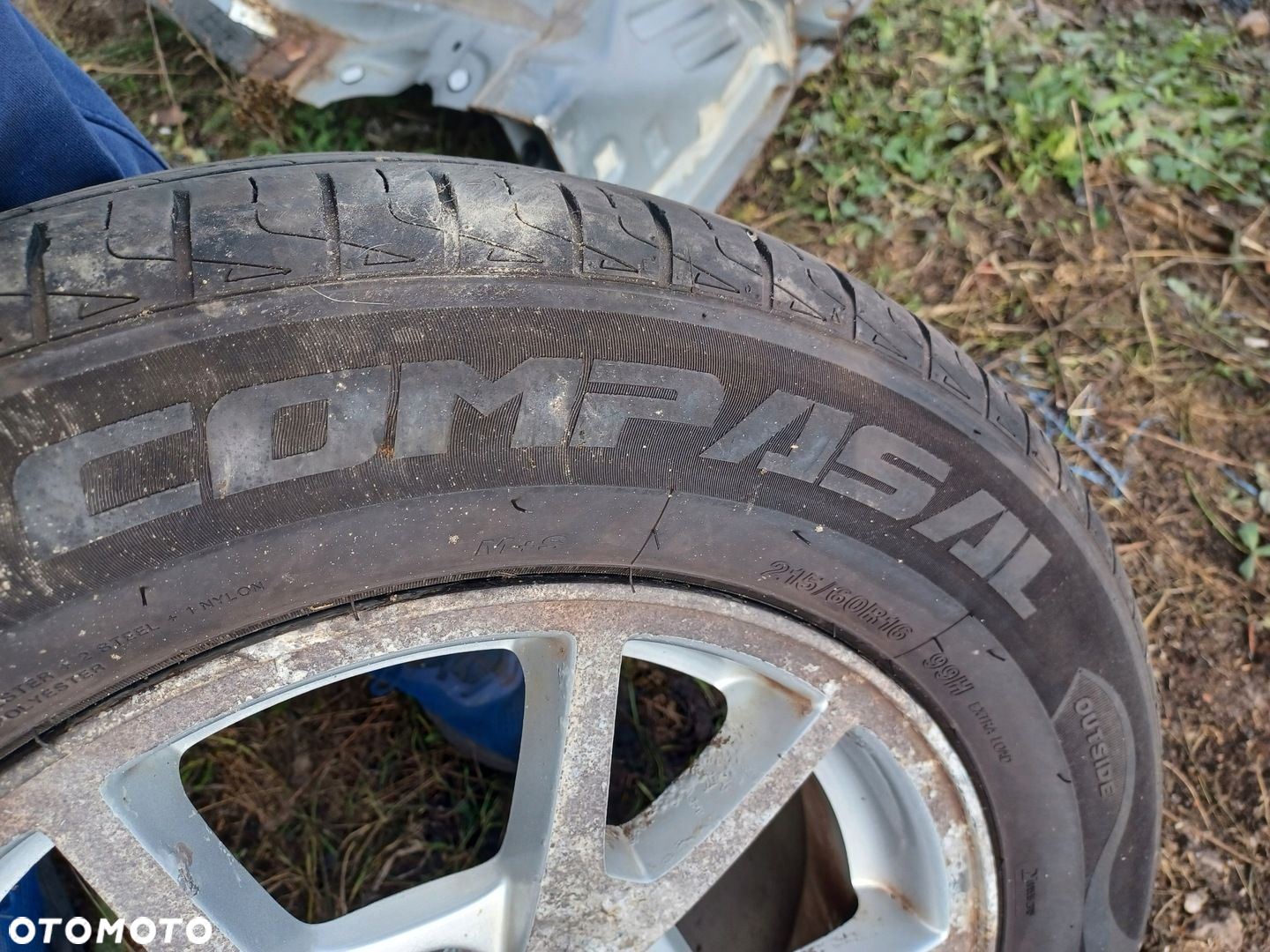 OPEL CHEVROLET KOŁA FELGI ALUMINIOWE 16 OPONY LETNIE 215/60 R16 ET41 6.5J - 13