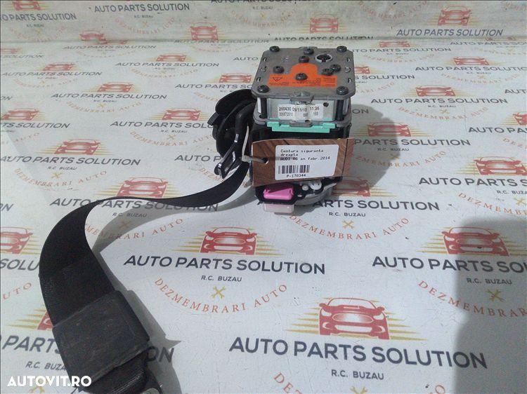 centura siguranta dreapta audi a6 an fabr.2014 - 1