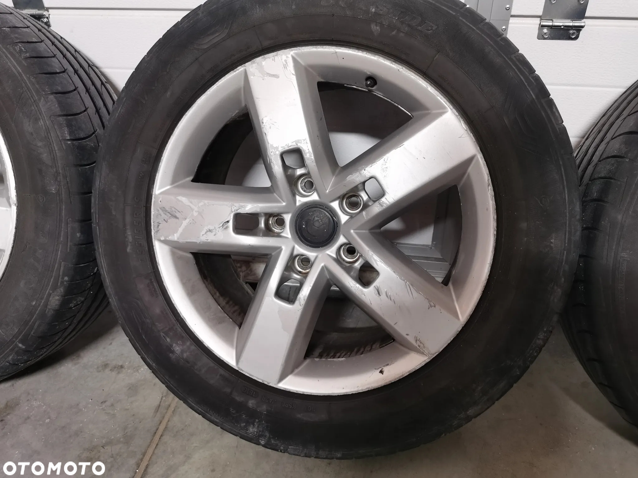VW TOUAREG 7P FELGI KOLA 5X130 19 255/55 R19 CALY KOMPLET Z OPONAMI 7P6601025D 7P6601025 D - 3