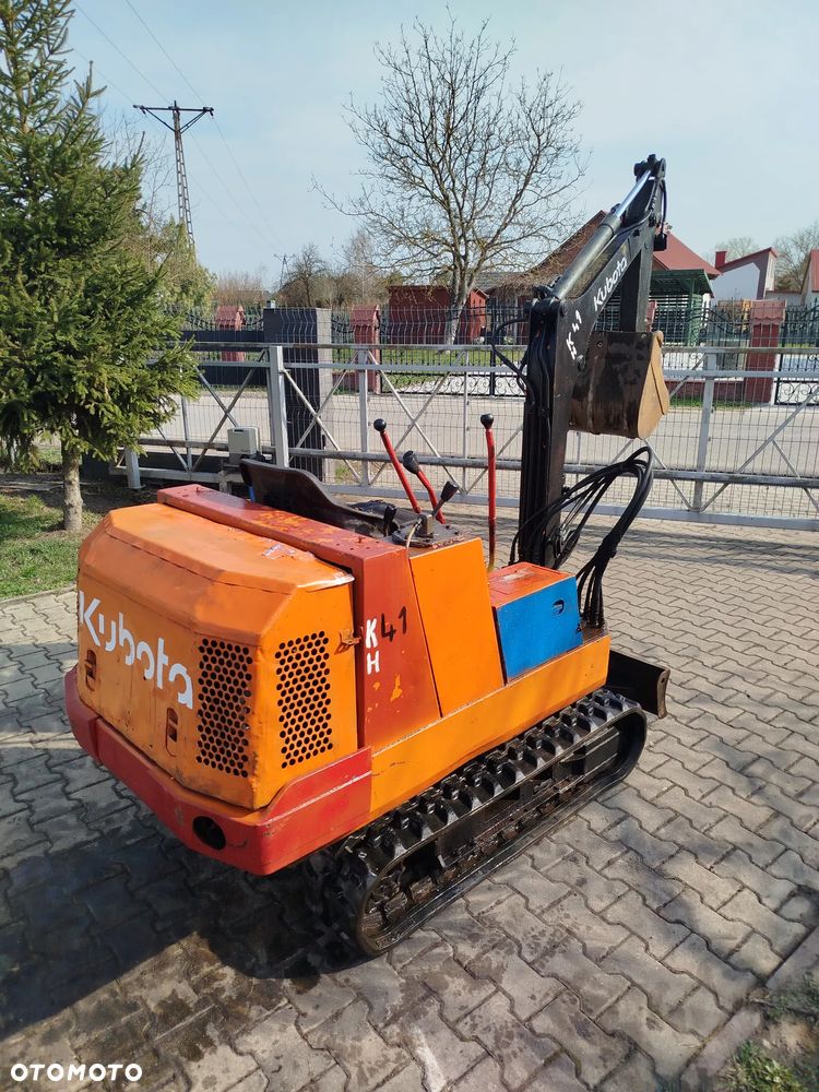 Kubota Kh41 minikoparka gąsienicowa 1400kg Sprowadzona Zobacz Film - 4