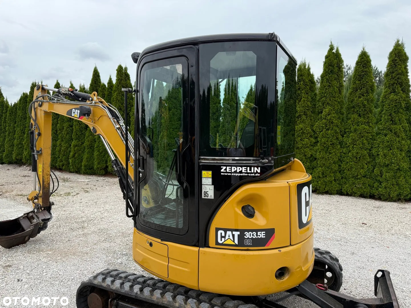 Caterpillar CAT 303.5 E CR / POWERTILT / 2014 ROK / PIĘKNA / Z NIEMIEC / ORYGINAŁ / 303.5ECR 301 302 303 304 305 302.7 - 30