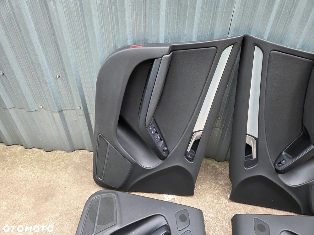 AUDI A4 B8 KOMBI FOTEL FOTELE PRZÓD PRZEDNIE KANAPA TAPICERKA BOCZKI KPL SKÓRA POMORSKIE - 10