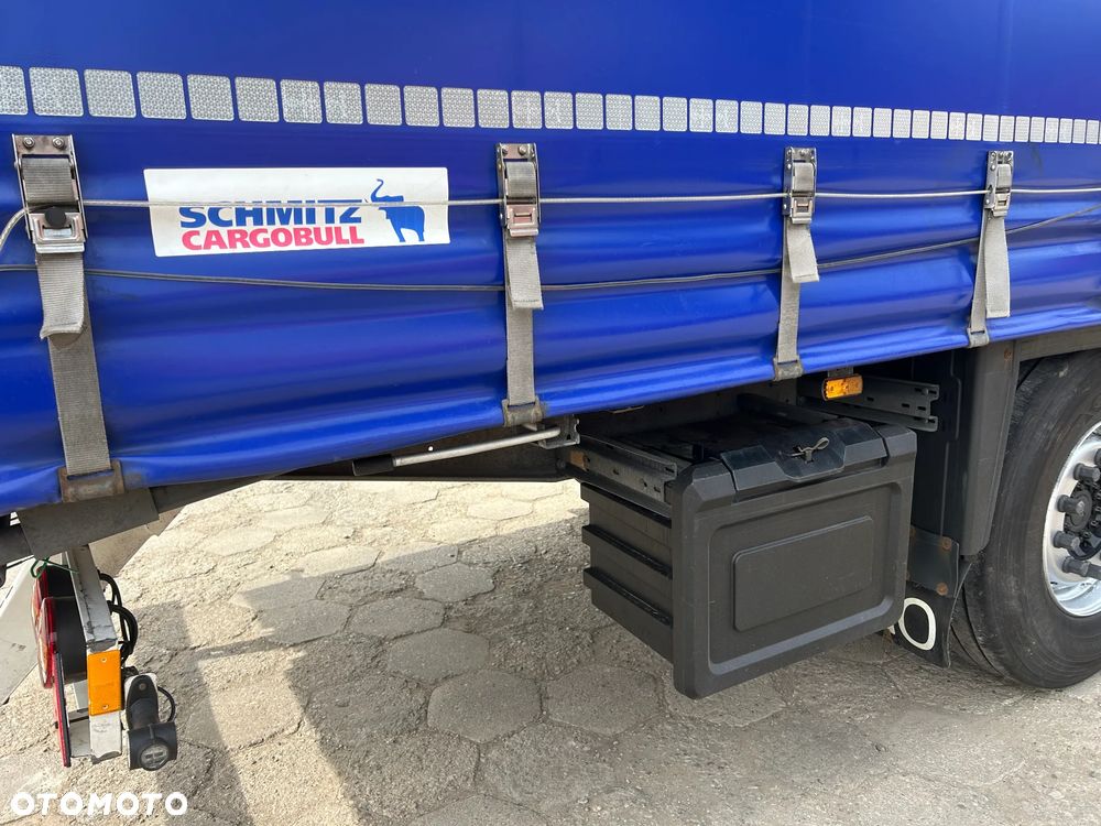Schmitz Cargobull FIRANKA PODNOSZONY DACH NOWE PLANDEKI / 657 841 KM PRZEBIEGU / BARDZO ŁADNE OPONY / Z PEŁNYM WYPOSAŻENIEM DO ZAŁADUNKU / UCHWYTY PROMOWE / DOSTĘPNE 20 SZTUK KOLORY SREBRNY - NIEBIESKI - CZERWONY !! - 30