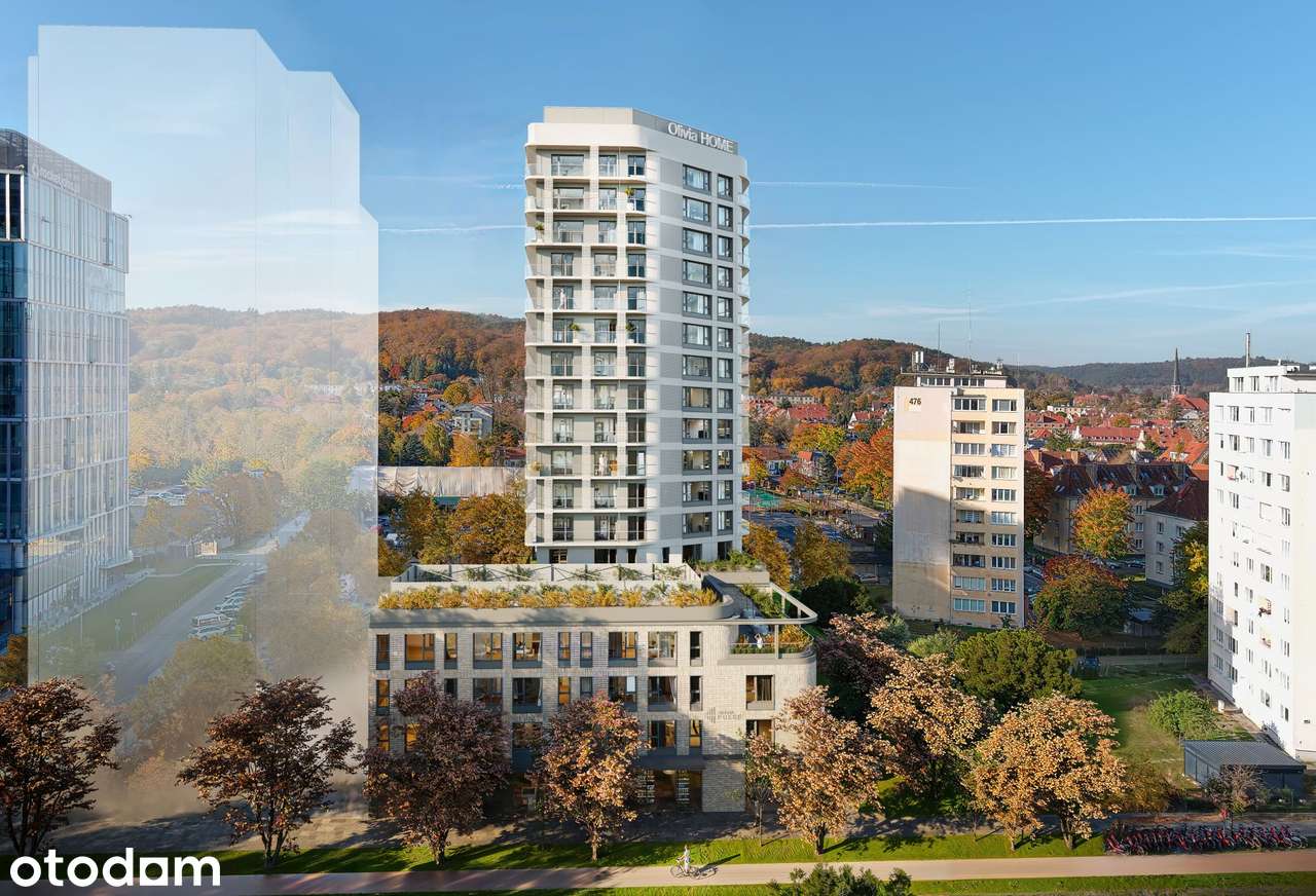 2-pokojowy apartament inwestycyjny 34m2 + balkon