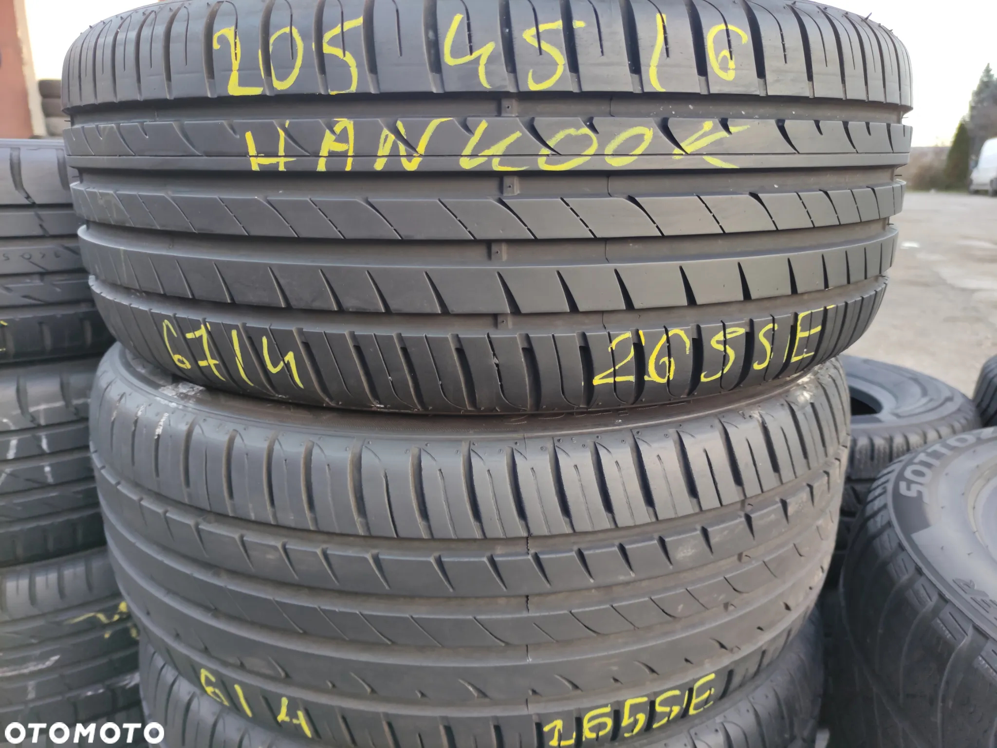205/45R16 83V Opony Letnie Lato Hankook Ventus Prime 2 6,5mm Legnica ALU-RAD - 2