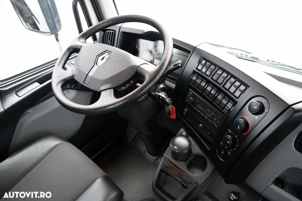 Renault D12 / BASCULATOR 3 LATE / HYDRODOLT LATERAL / HDS HIAB 077 BS2 / ROTATOR / PILOT / EURO 6 - 30