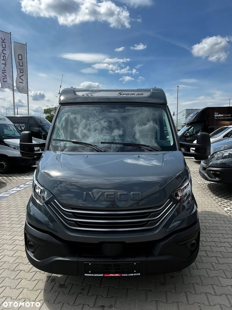 Iveco AUTOLAWETA z KABINĄ SYPIALNĄ - Daily 35s18h - 3