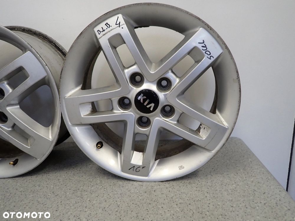 KIA SOUL 09 - FELGI ALUMINIOWE ALUFELGI KOMPLET 16"X6,5 ET51 - 7